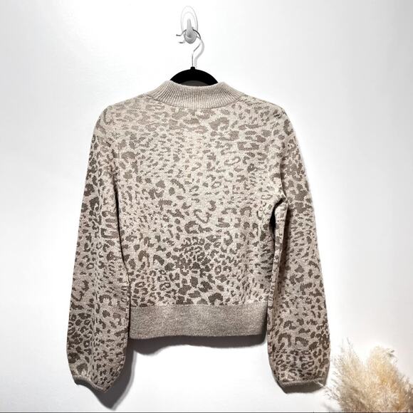 VERONICA BEARD Tilda Animal Print Pullover Sweater Size S NWT - Picture 9 of 13